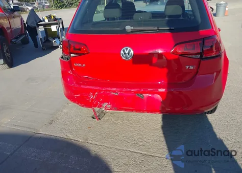 2017 Volkswagen Golf Tsi S 4-Door/Tsi Wolfsburg Edition 4-Door из США, поврежденный, VIN 3VW117AU3HM031261